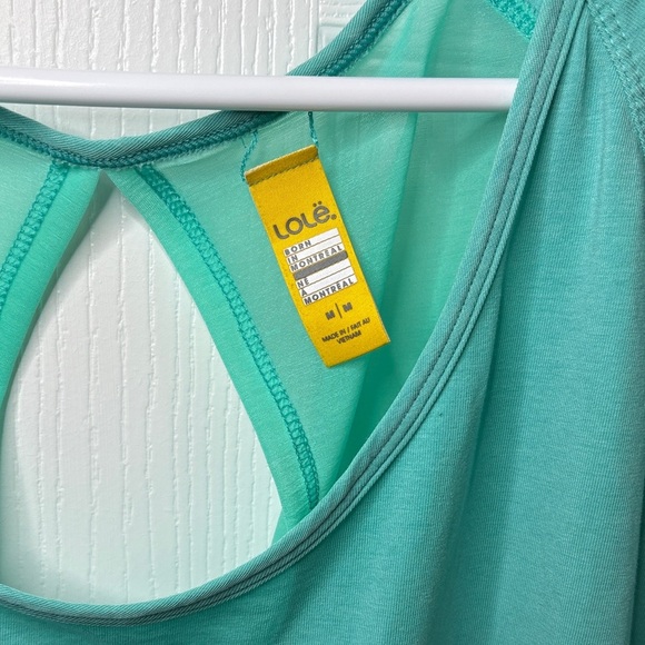 NWOT Lole Aqua Long Sleeve Blouse - Picture 2 of 5